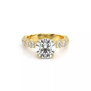 Couture 1.70ct Round Pave Engagement Ring Couture-0489R-3.0