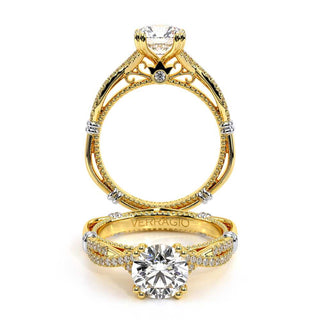 Parisian 0.15ct Round Pave Engagement Ring Parisian-105R