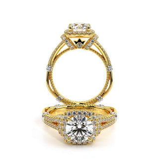 Parisian 0.35ct Cushion Vintage Engagement Ring Parisian-117Cu