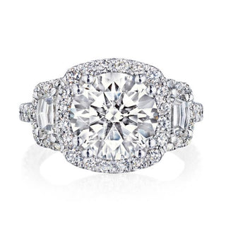 Petite Crescent RoyalT  Engagement Ring HT2678CU