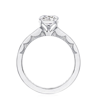 Coastal Crescent Solitaire Engagement Ring P100