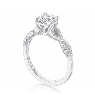 Coastal Crescent Solitaire Engagement Ring P105