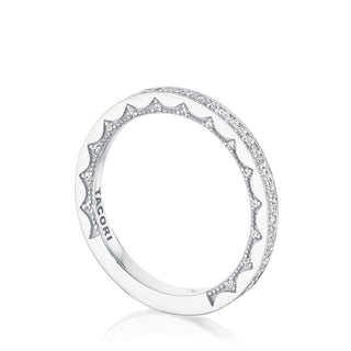 Coastal Crescent Eternity Wedding Band P103B34