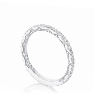 Coastal Crescent Eternity Wedding Band P104B34