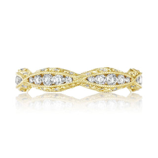 Classic Crescent Eternity Wedding Band 2578B