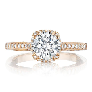 Dantela Cathedral Engagement Ring 2620RDSMP